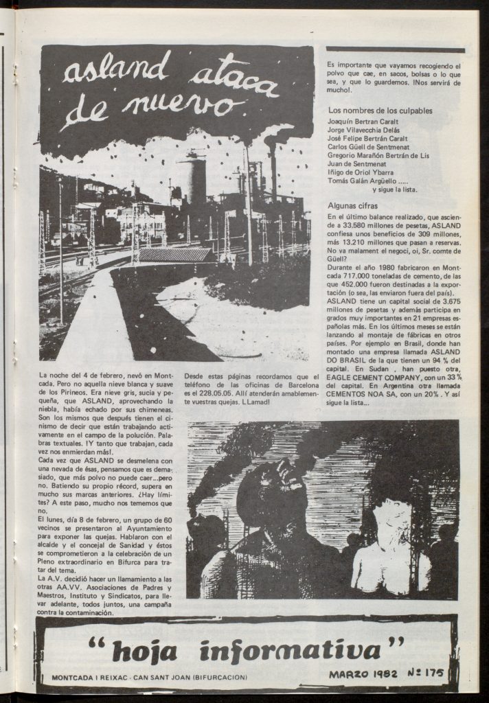 "Asland ataca de nuevo"