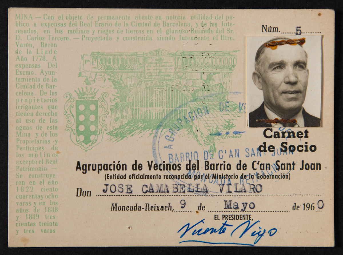 Carnet de soci