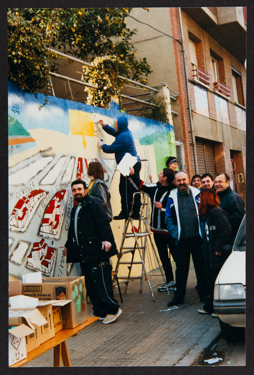 Mural al carrer Bateria