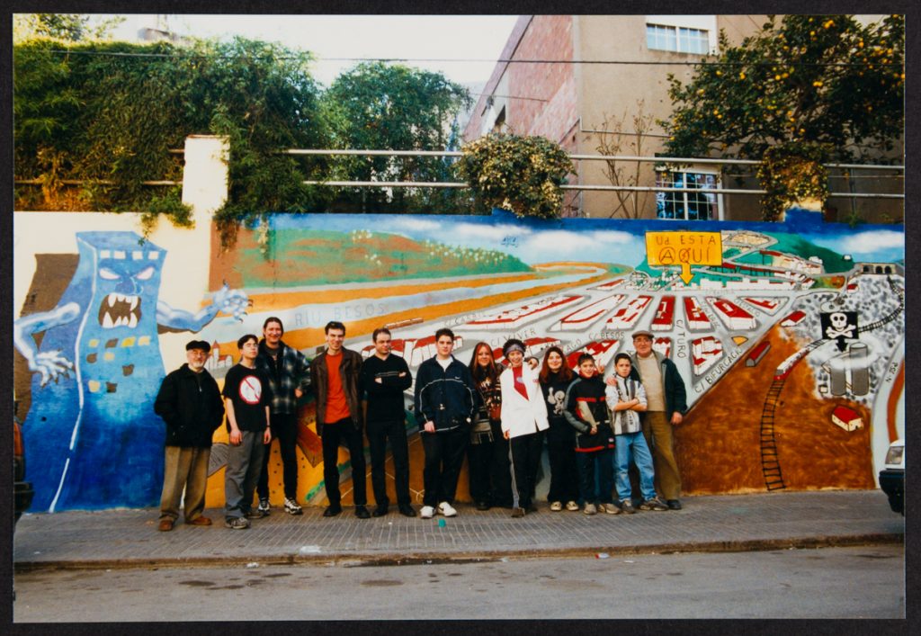 Mural al carrer Bateria
