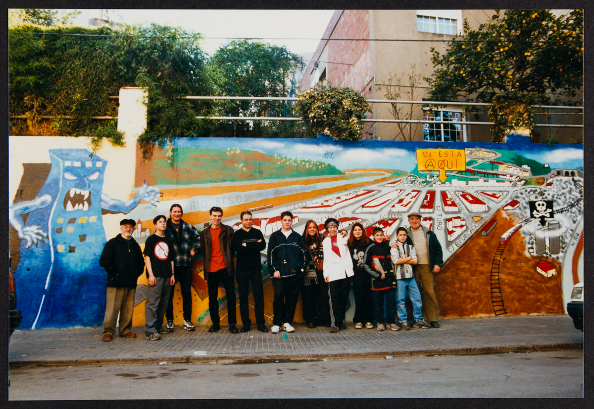 Mural al carrer Bateria