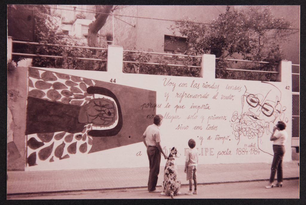 Mural al carrer Bateria