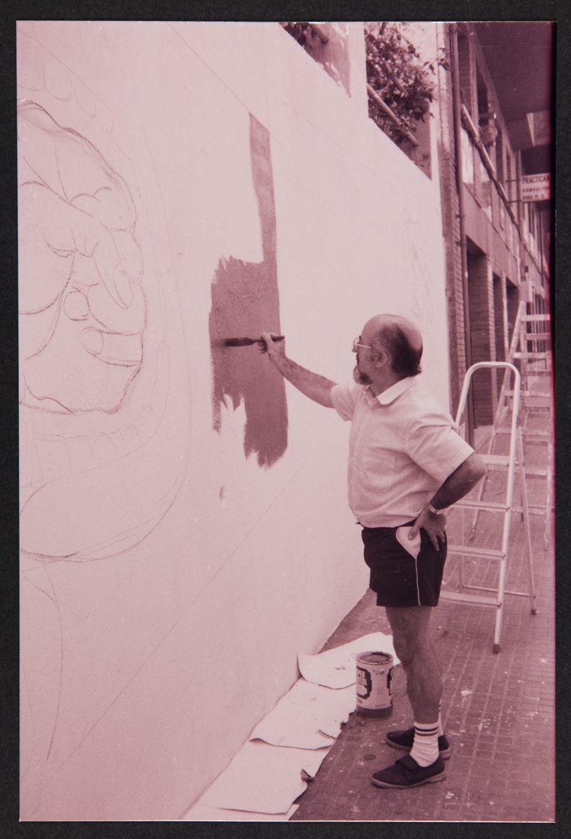 Mural al carrer Bateria