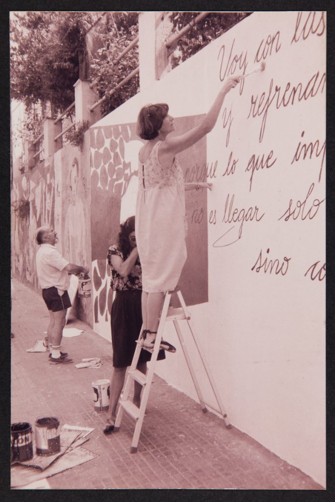 Mural al carrer Bateria