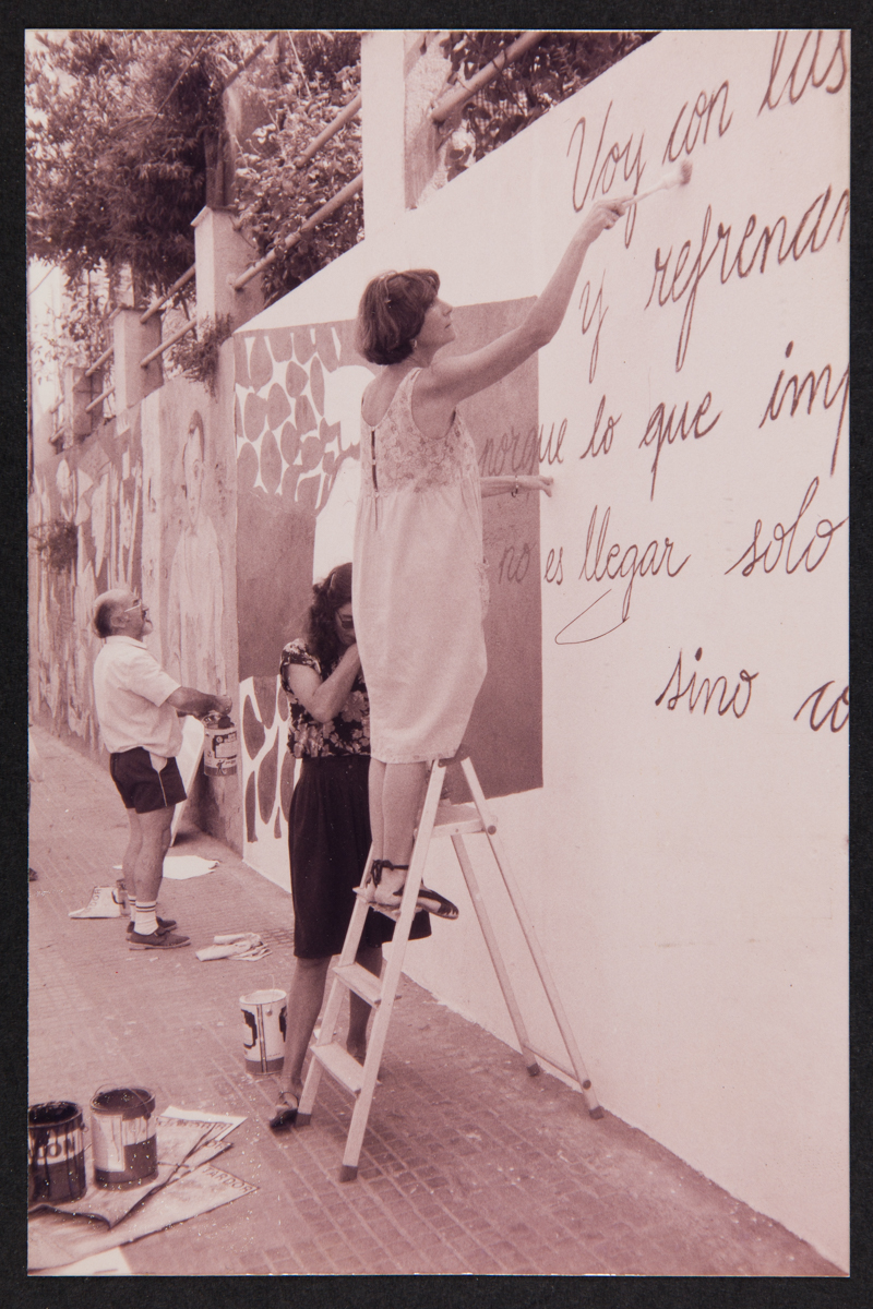 Mural al carrer Bateria