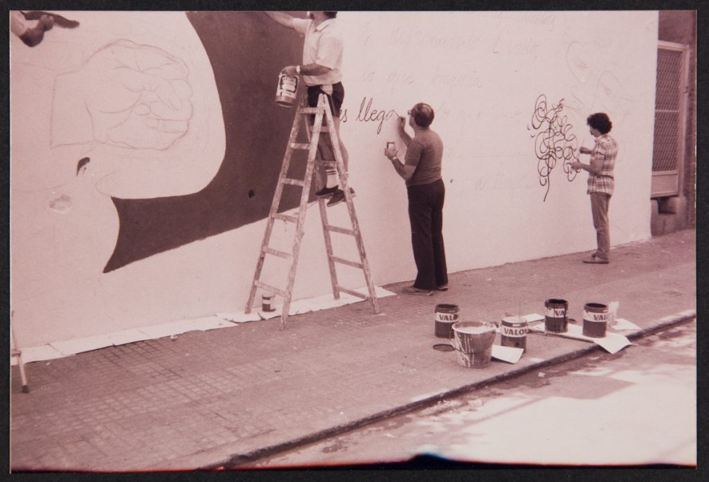 Mural al carrer Bateria