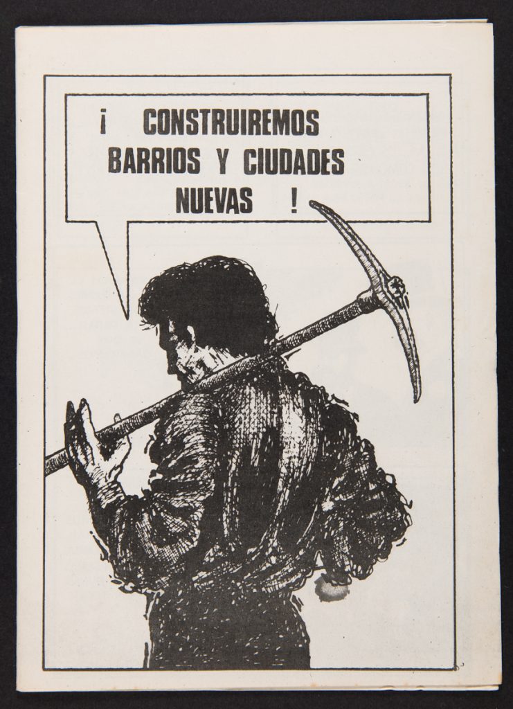 "Construiremos barrios y ciiudades nuevas"