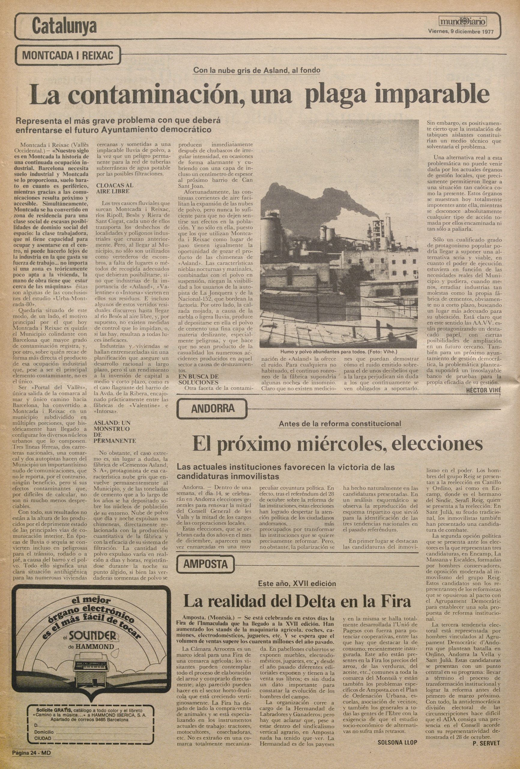 La plaga de la contaminació